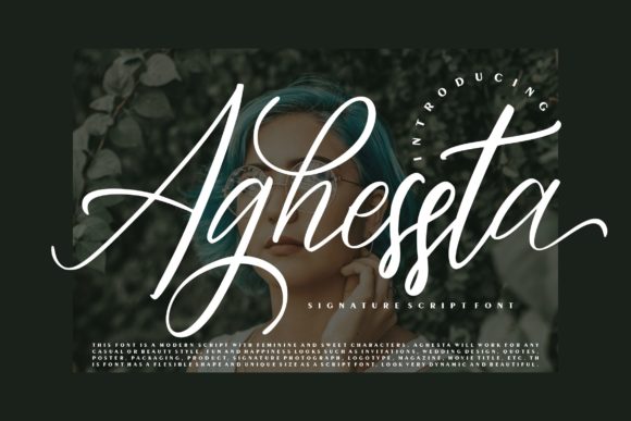 Aghessta Script: A Premium Font for Business Branding