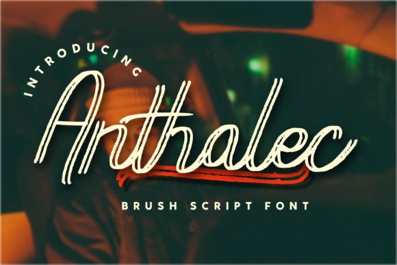 Anthalec Script: A Vintage Font for Modern Brands