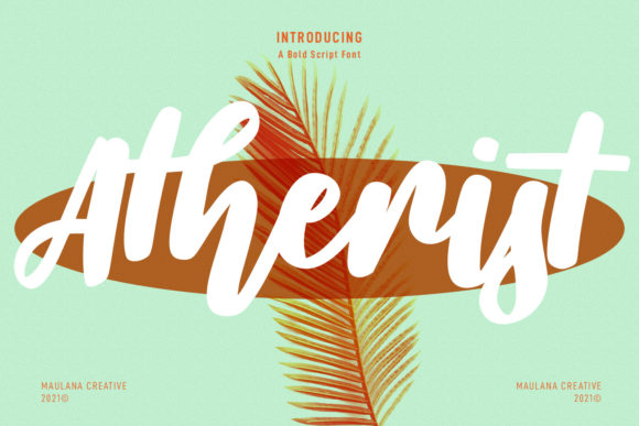 Atherist Script: A Modern Typeface for Digital Branding