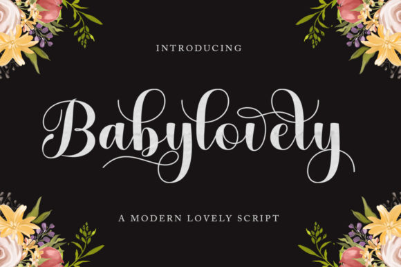 Baby Lovely Script: A Refined Typeface for Editorial Design