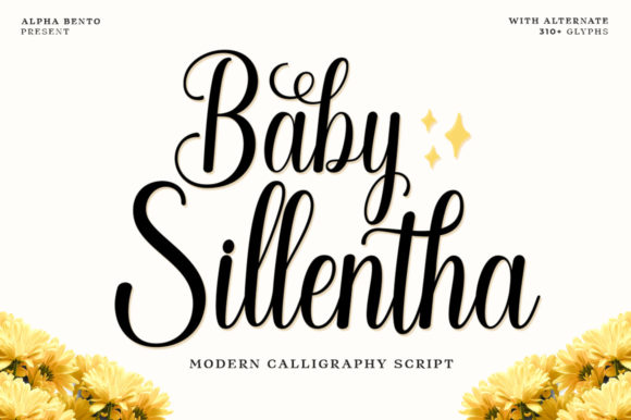 Baby Sillentha Script: A Timeless Typeface for Editorial Design