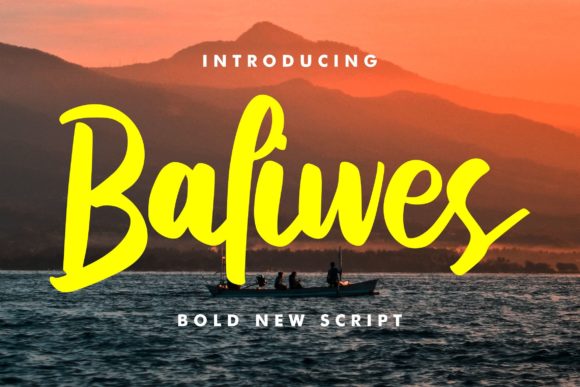 Baliwes Script: A Bold Typeface for Marketers