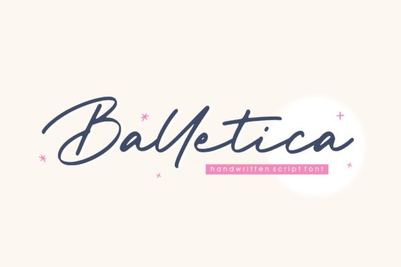 Balletica Script: A Refined Typeface for Makers