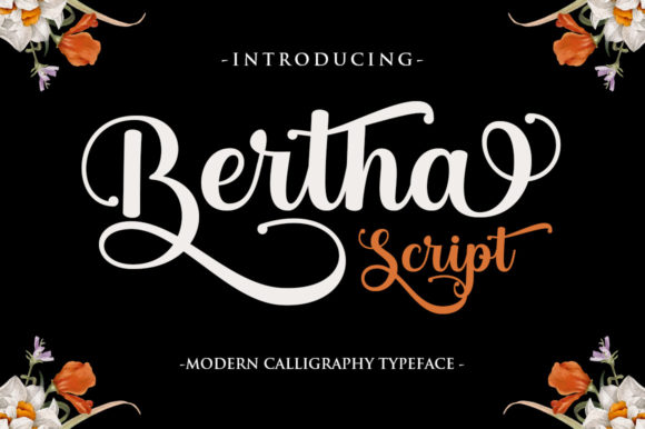 Bertha Script: A Charming Typeface for Brand Identity
