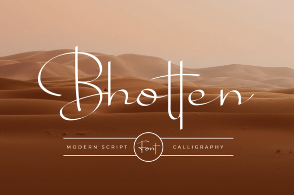 Bhotten Script: A Magical Typeface for Makers
