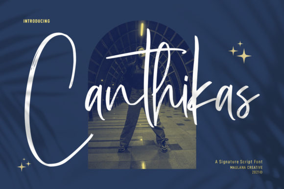 Canthikas Script: A Premium Typeface for Web Design