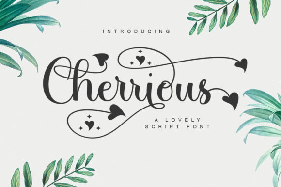 Cherrious Script: The Elegant Font for Your Brand