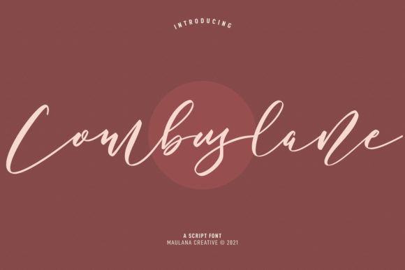 Combuslane Script: A Premium Font for Your Brand