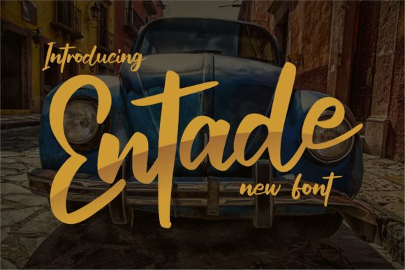 Entade Script: A Confident Typeface for Web Design