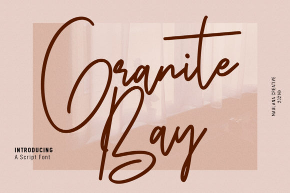 Granite Bay Script: A Timeless Typeface for Editors