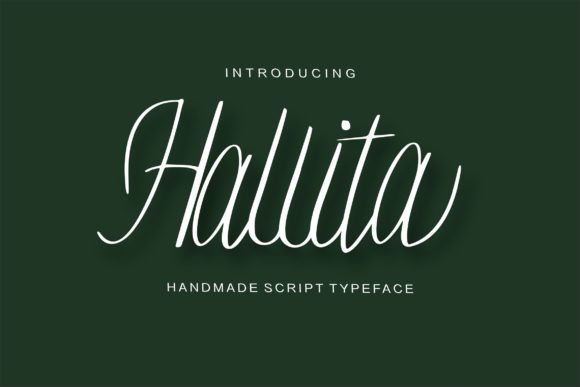 Hallita Script: A Refined Typeface for Editorial Design