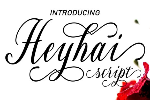 Heyhai Script: The Elegant Font for Small Business Branding