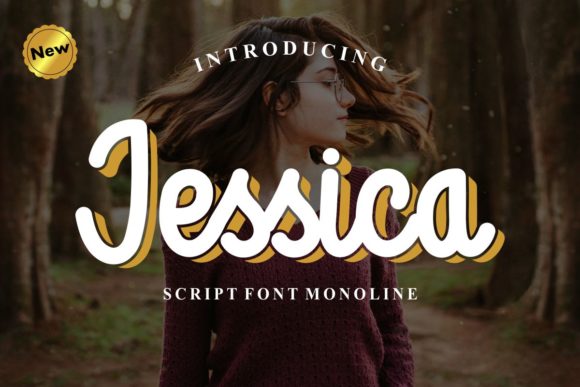 Jessica Script: A Playful Typeface for Digital Design