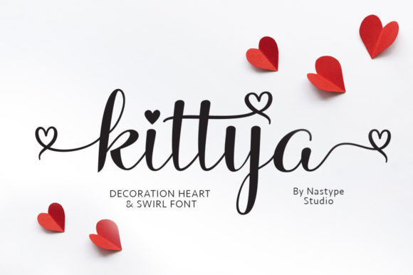 Kittya Script: An Elegant Typeface for Editorial Design
