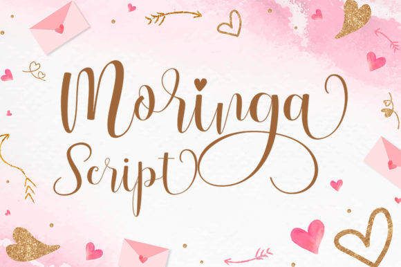 Moringa Script: A Romantic Handwritten Typeface for Branding