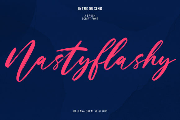 Nastyflashy Script: A Premium Font for Small Business