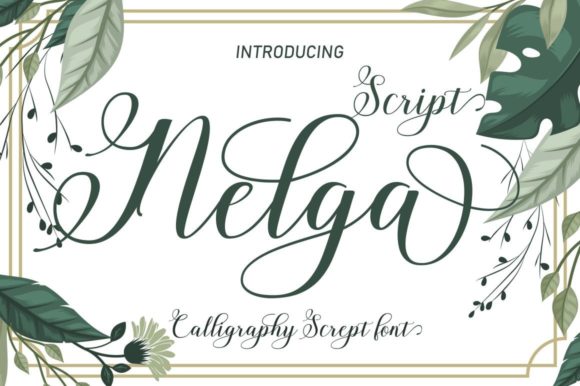 Nelga Script: A Web Designer’s Review of This Elegant Typeface