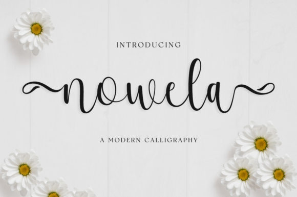 Nowela Script: A Handwritten Typeface for Editorial Elegance