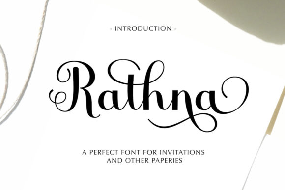 Rathna Script: A Luxury Handwritten Typeface for Editors