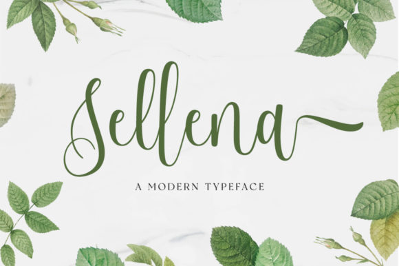 Sellena Script: A Delicate Handwritten Typeface Review