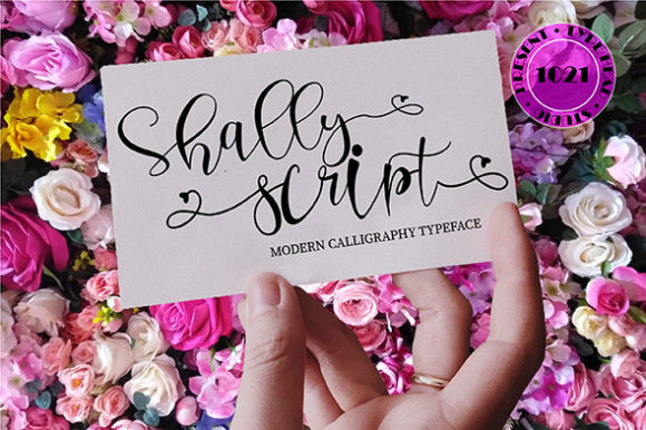 Shally Script: A Bold Handwritten Font for Editorial Design