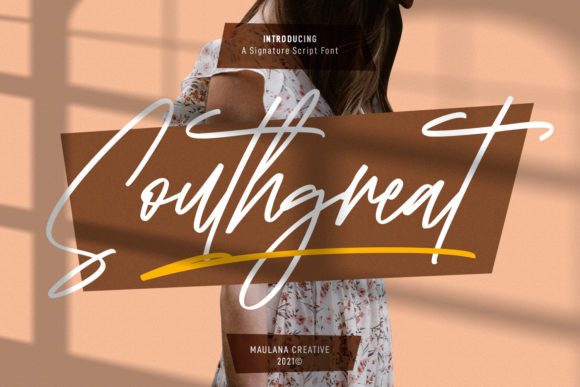 South Great Signature Script: A Premium Font for Makers